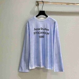 Acne Light Blue Long Sleeve Tee